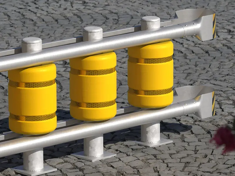 Rolling Barrier guardrail