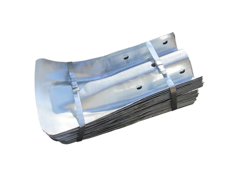Highway Guardrail W-Beam Fishtail End