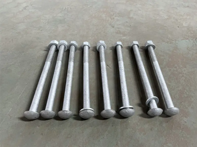 Highway Guardrail Accessory Bolt and Nut