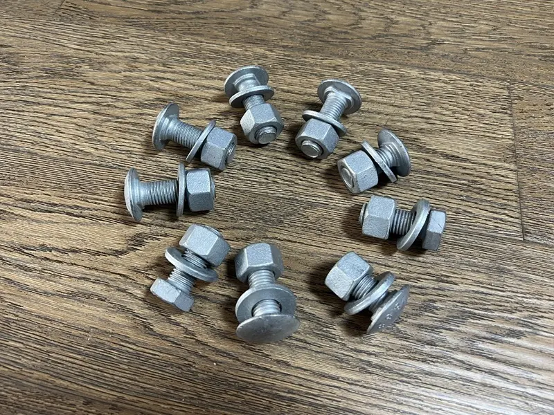 Highway Guardrail Accessory Bolt and Nut